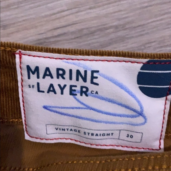 Marine Layer vintage straight corduroy jeans - Picture 5 of 5